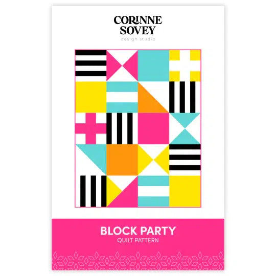 Block Party Quilt Pattern-Corinne Sovey Design Studio-My Favorite Quilt Store