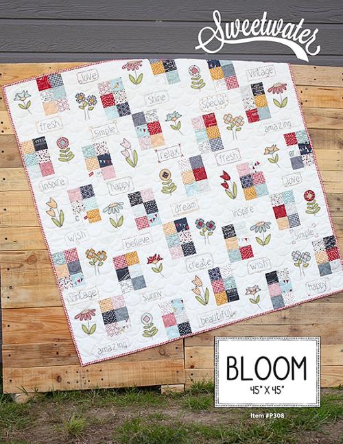 Bloom Quilt Pattern-Moda Fabrics-My Favorite Quilt Store
