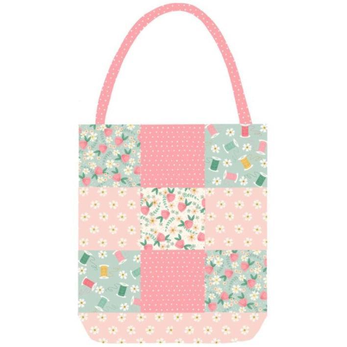 Bloom and Sew Easy Nine-Patch Tote Pattern - Free Digital Download