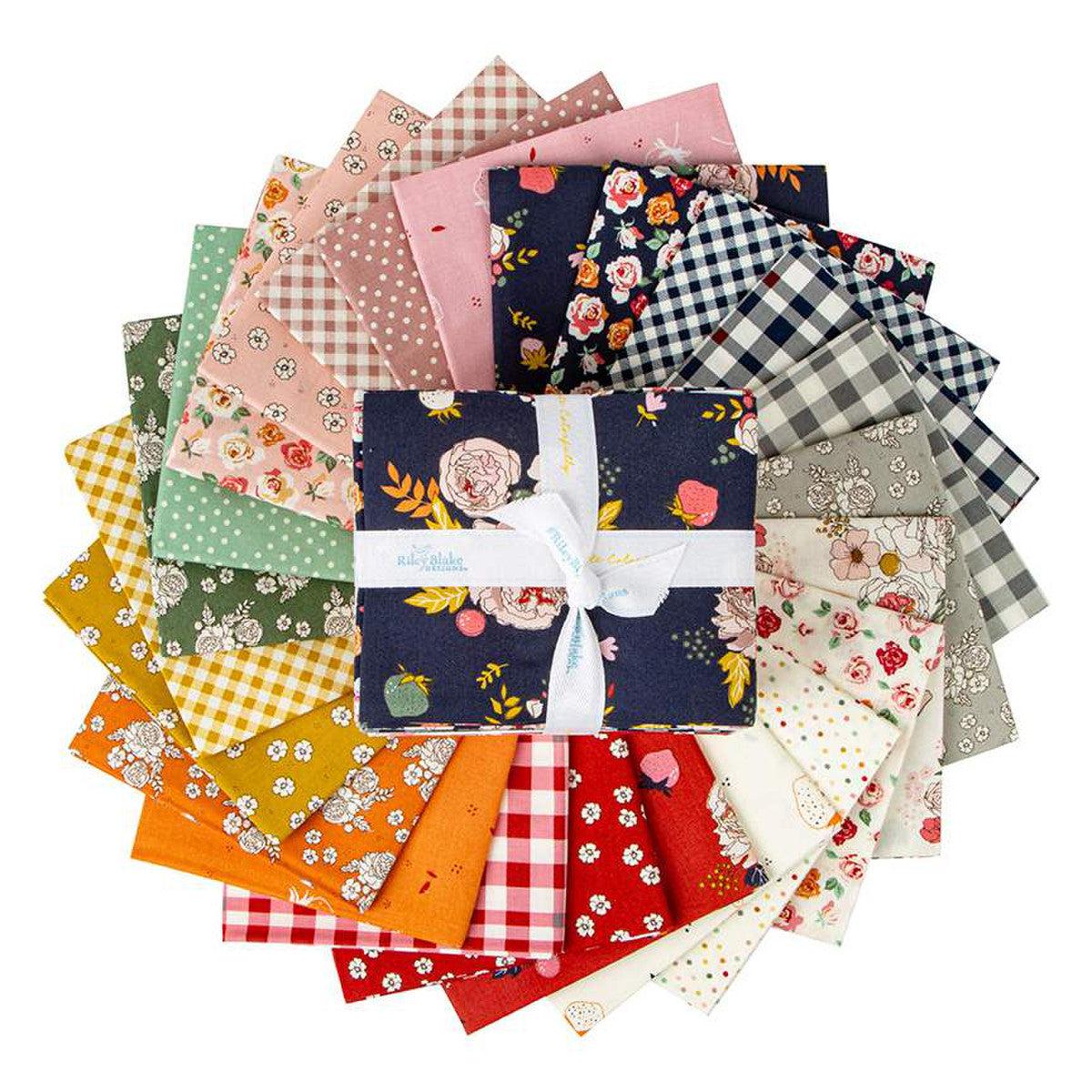 BloomBerry Fat Quarter Bundle 24pc.-Riley Blake Fabrics-My Favorite Quilt Store