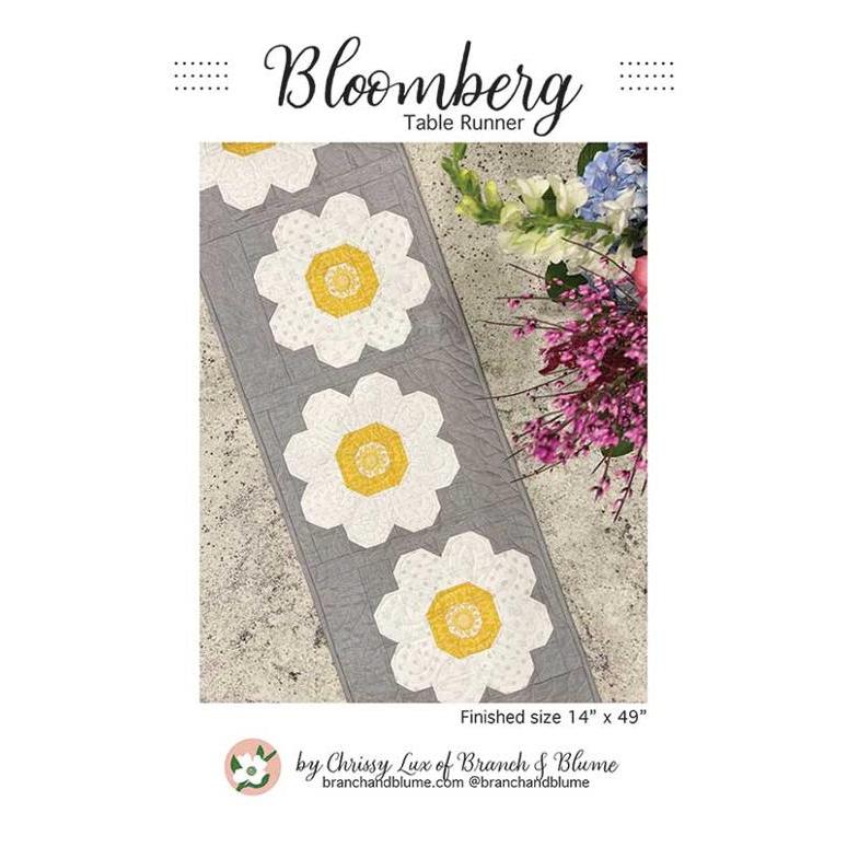 Bloomberg Table Runner Quilt Pattern-Moda Fabrics-My Favorite Quilt Store