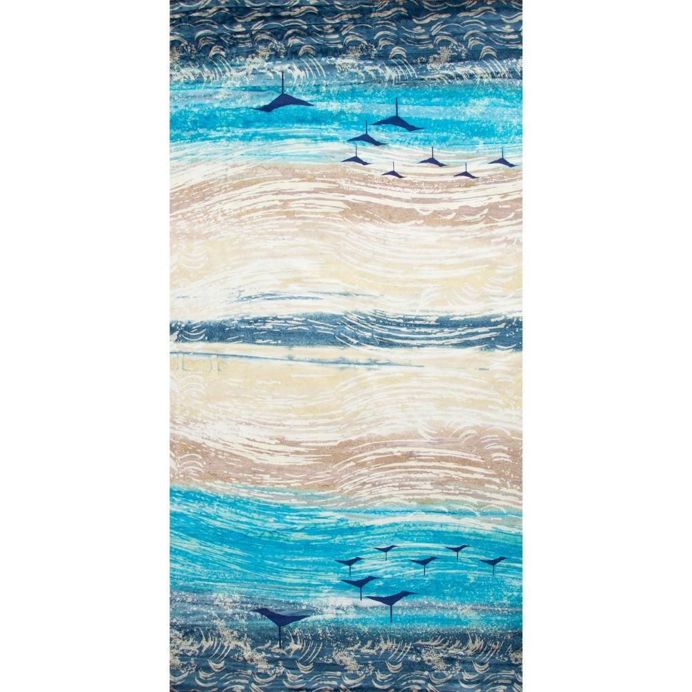 Boardwalk Dreams Capri Sand Pipers Fabric-Northcott Fabrics-My Favorite Quilt Store
