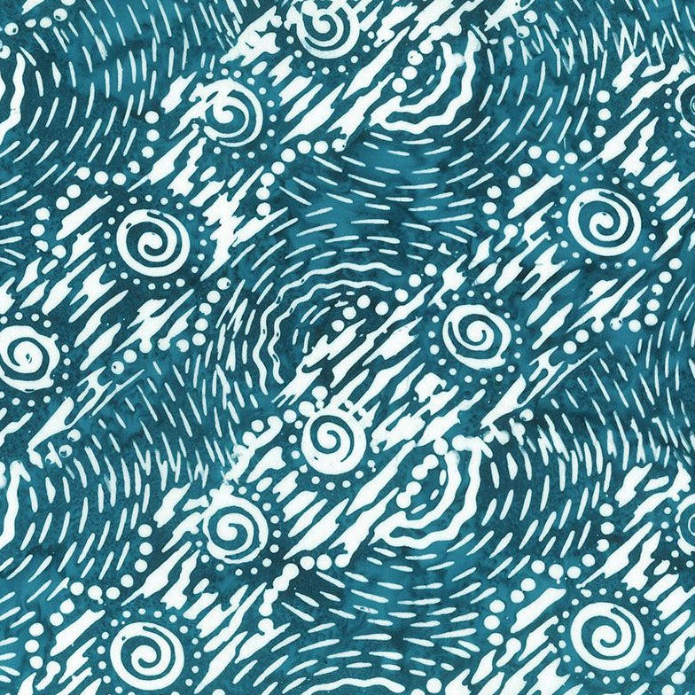 Boardwalk Dreams Denim Movement Batik Fabric-Northcott Fabrics-My Favorite Quilt Store