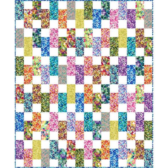 Boardwalk White Quilt Pattern - Free Pattern Download