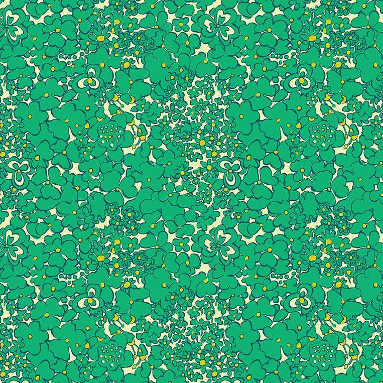 Botanica Jade Periwinkle Fabric