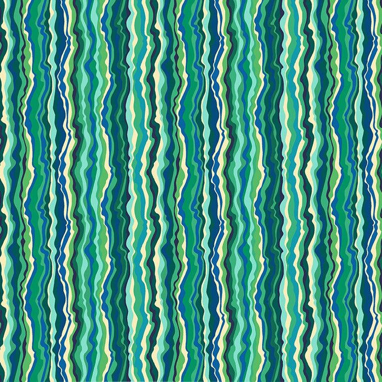 Botanica Jade Shimmer Fabric-Windham Fabrics-My Favorite Quilt Store