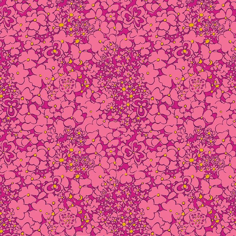 Botanica Magenta Periwinkle Fabric