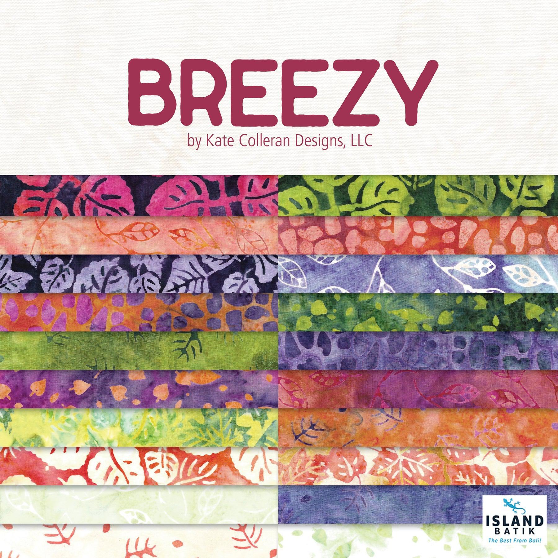 Breezy Batik 2½" Strip Set-Island Batik-My Favorite Quilt Store