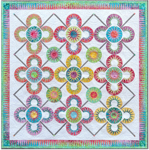 Breezy Brights Summer Days Quilt Kit-Anthology Fabrics-My Favorite Quilt Store