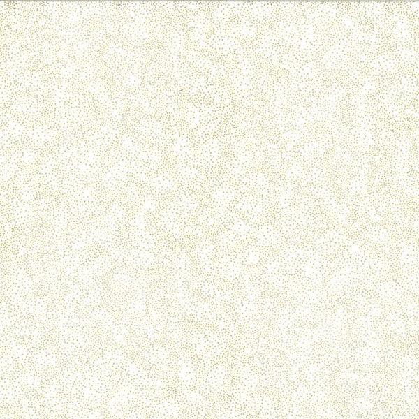 Brilliant Blenders White Gold Dot Fabric