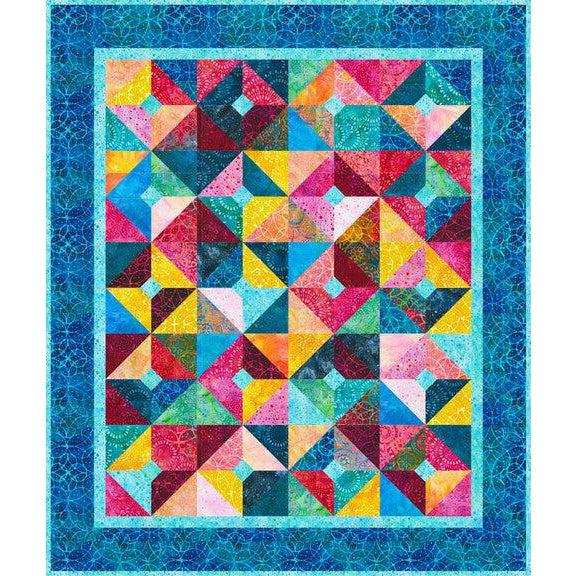 Burst of Color Quilt Pattern - Free Pattern Download