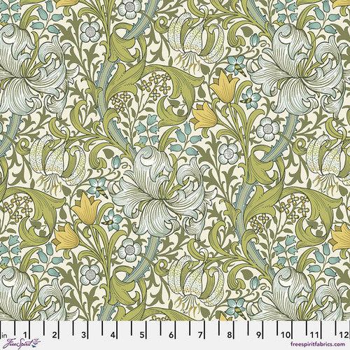 Buttermere Golden Lily Sunshine Fabric-Free Spirit Fabrics-My Favorite Quilt Store