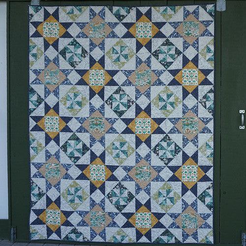 Buttermere Stars Over the Lake Quilt Pattern-Free Spirit Fabrics-My Favorite Quilt Store