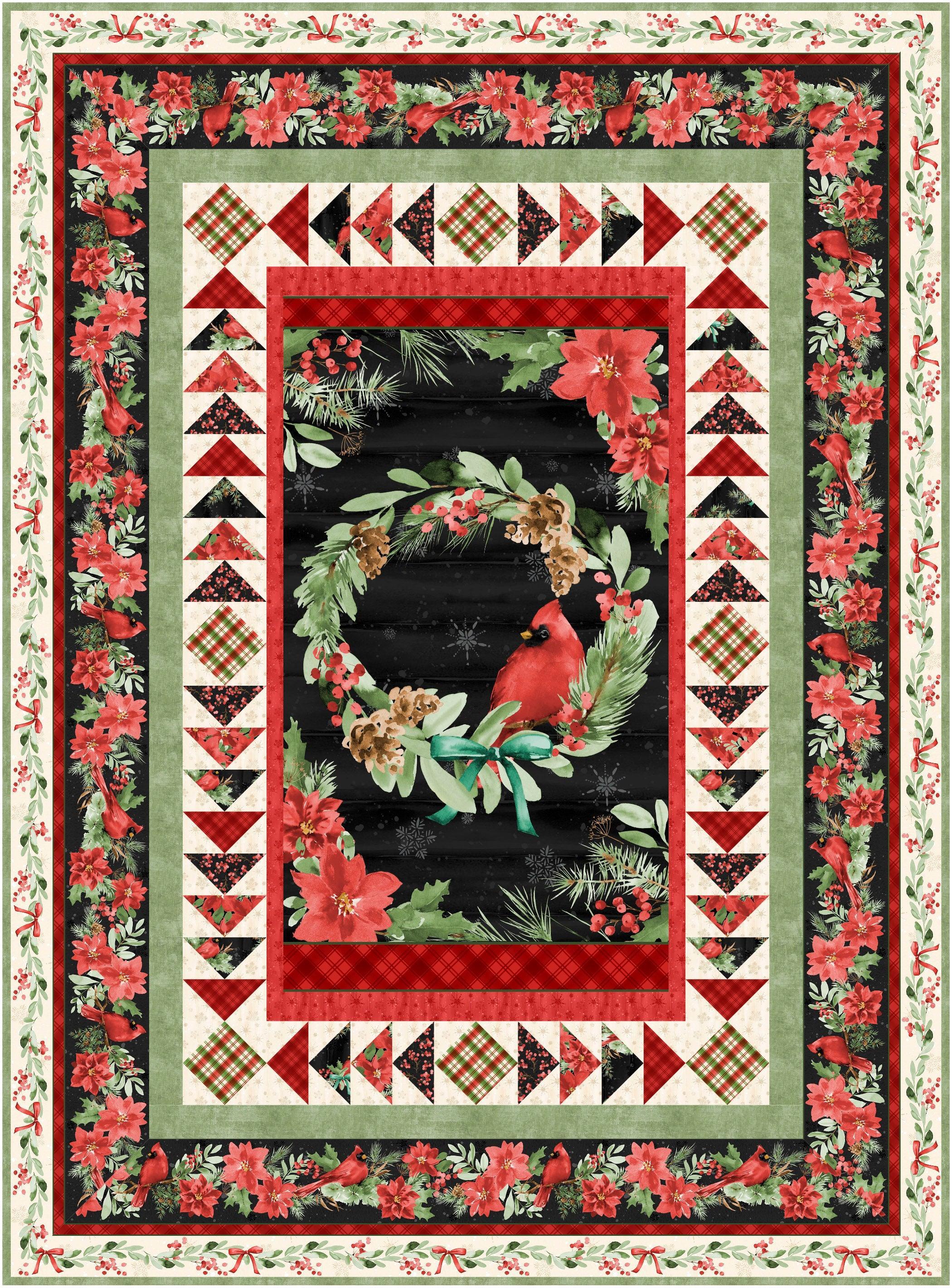 Cardinal Celebration Project Pattern - Free Digital Download-Wilmington Prints-My Favorite Quilt Store