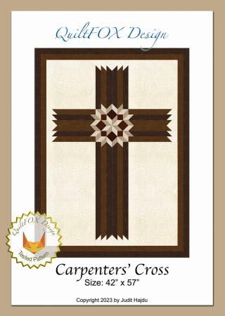 Carpenters' Cross Quilt Pattern-QuiltFox-My Favorite Quilt Store
