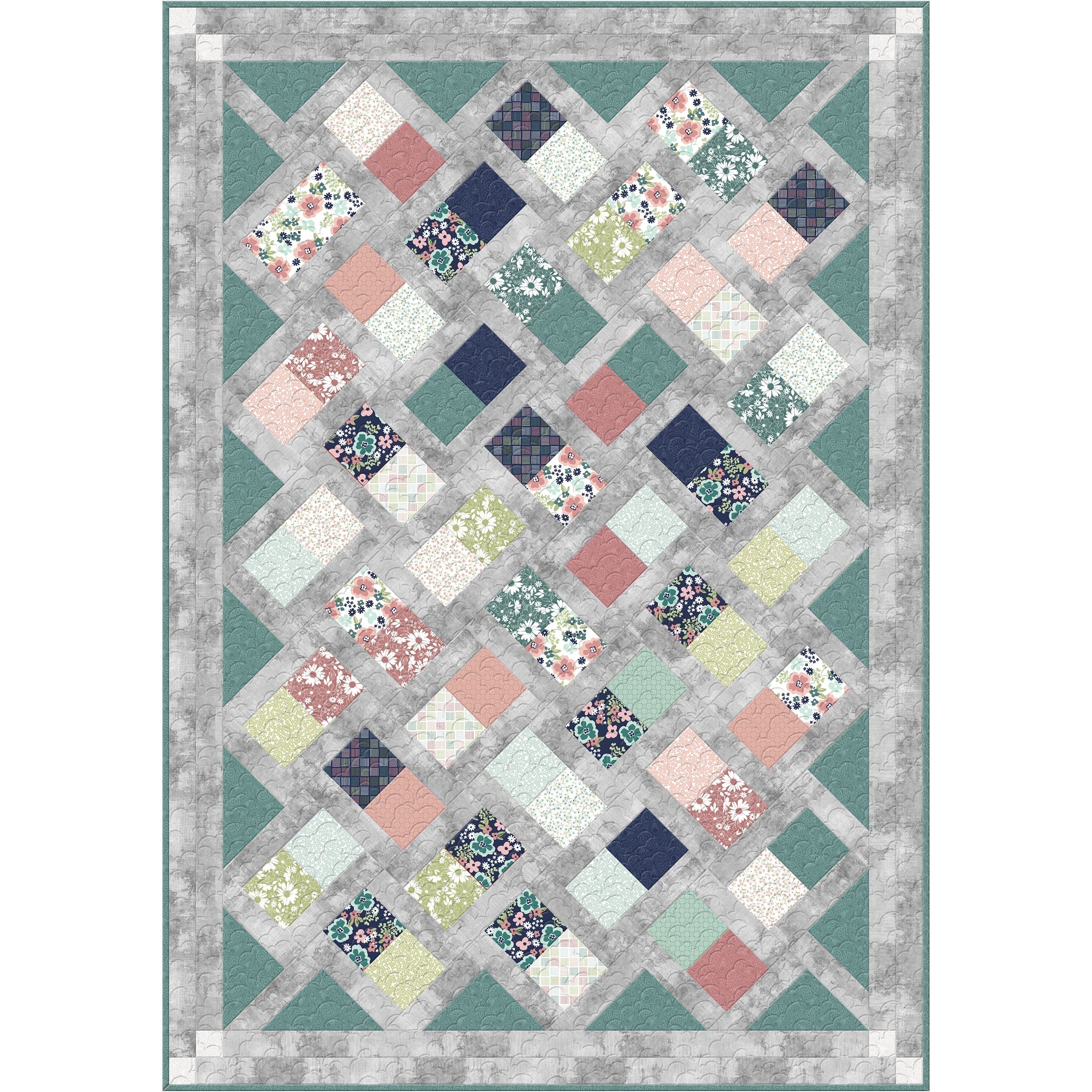 Cattywampus Quilt Pattern - Free Digital Download-Wilmington Prints-My Favorite Quilt Store