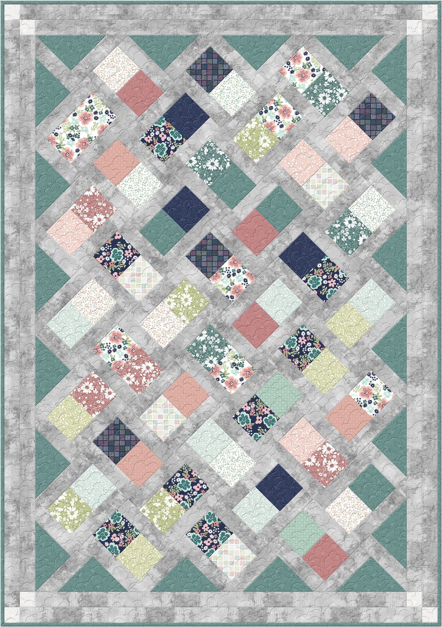 Cattywampus Quilt Pattern - Free Digital Download-Wilmington Prints-My Favorite Quilt Store