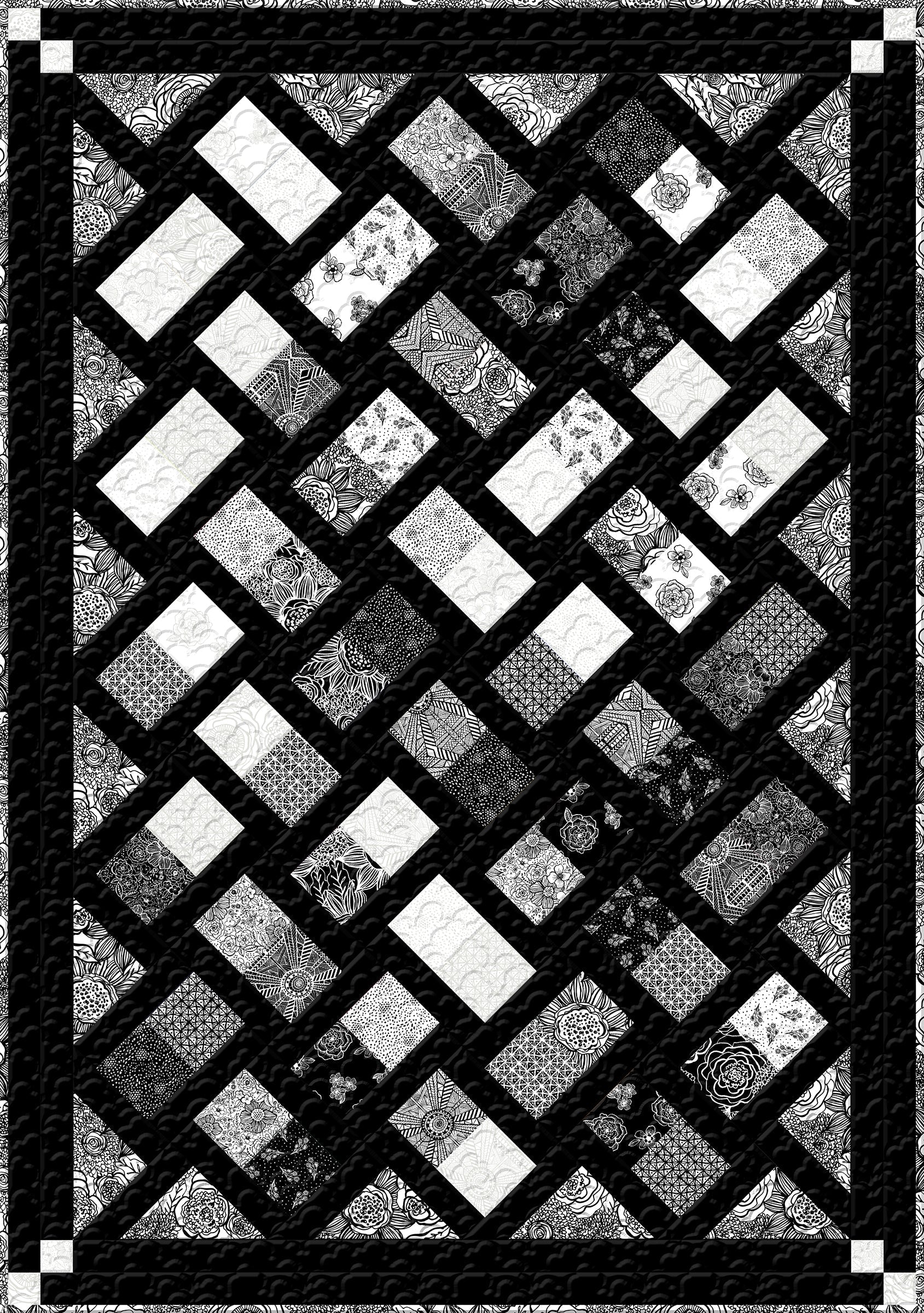 Cattywampus Quilt Pattern - Free Digital Download-Wilmington Prints-My Favorite Quilt Store