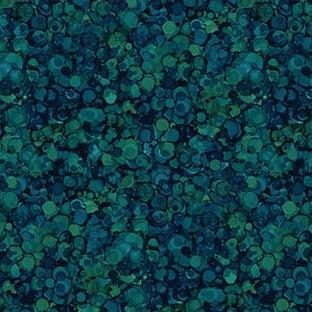 Cedarcrest Falls Teal/Navy Bubble Texture Fabric-Northcott Fabrics-My Favorite Quilt Store