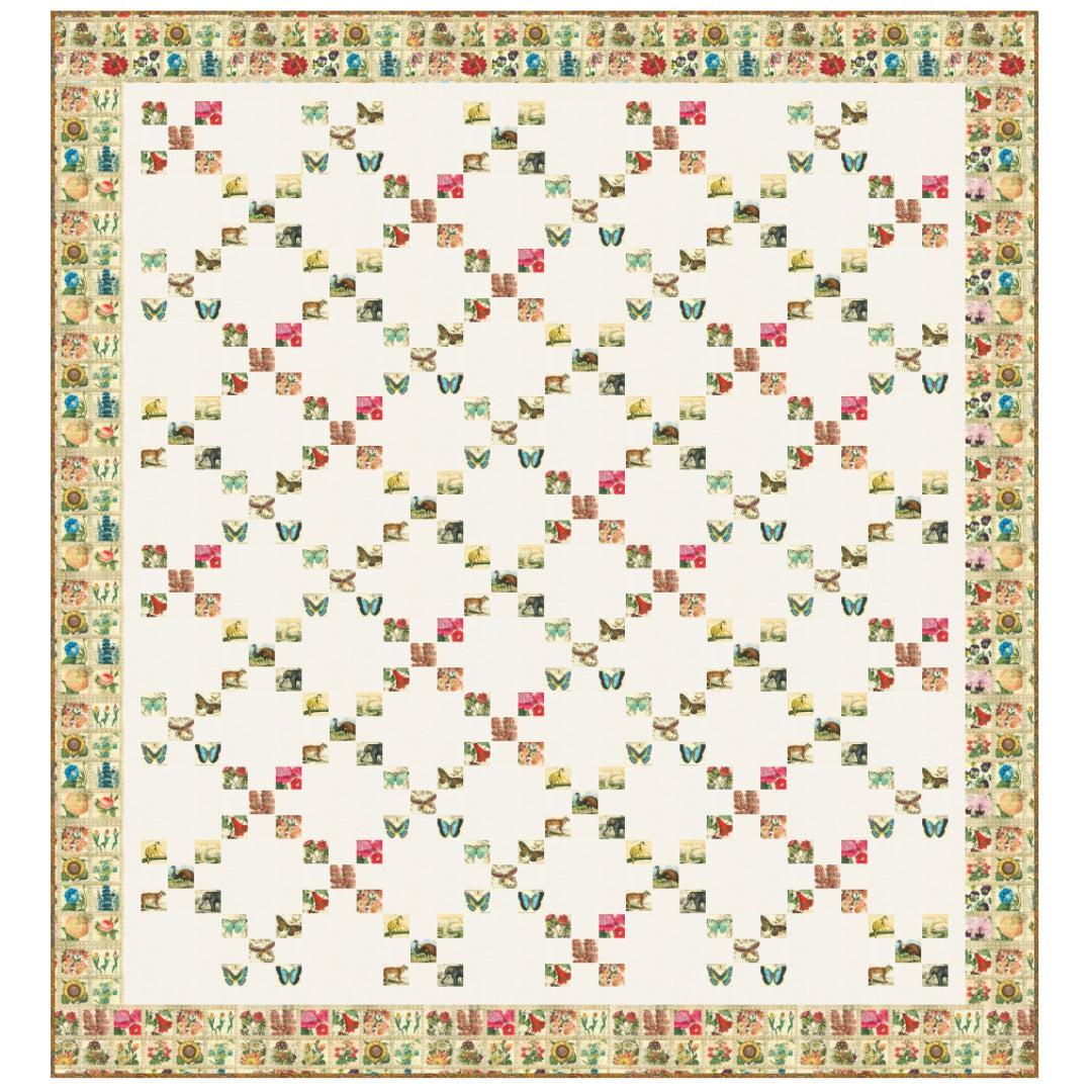 Chain of Stamps - Free Pattern Download