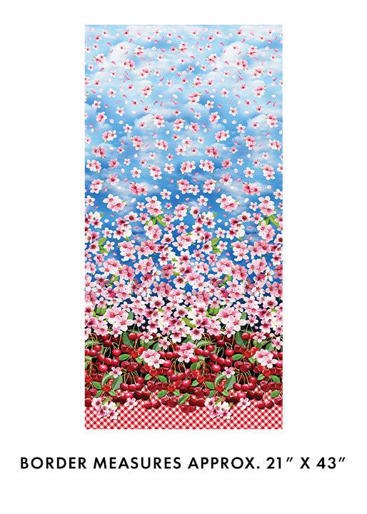 Cherry Hill Multi Field Fabric-Benartex Fabrics-My Favorite Quilt Store