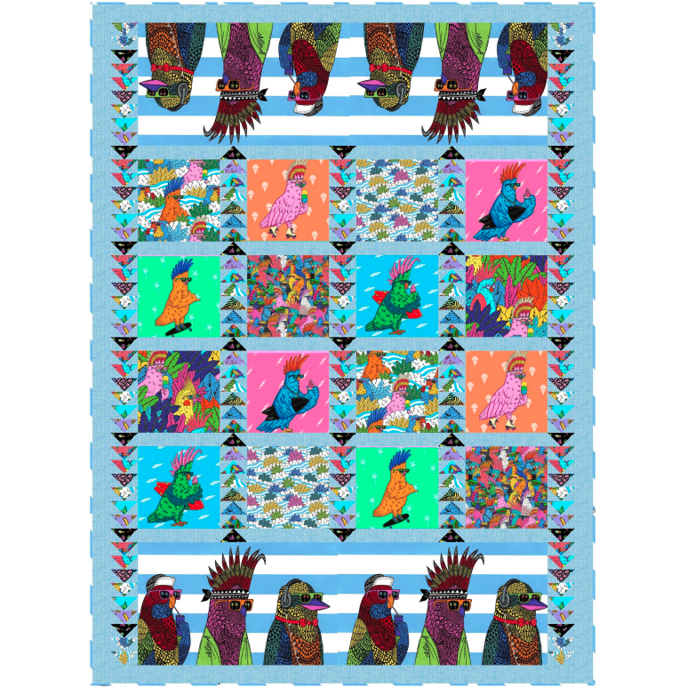Chillin' Out Quilt Pattern - Free Digital Download
