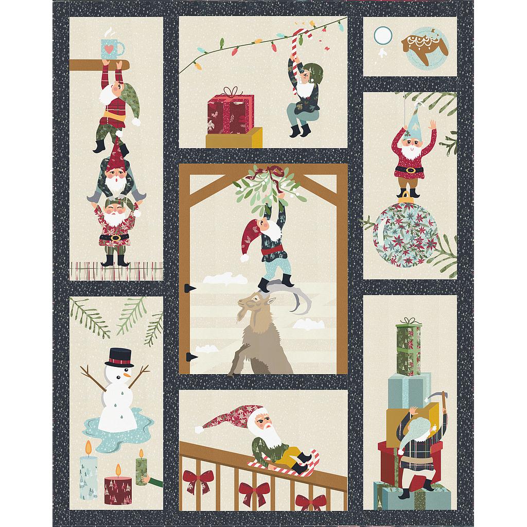 Christmas Mischief Laser Cut Quilts-Laser Cut Quilts-My Favorite Quilt Store