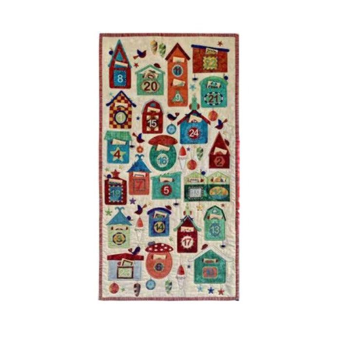 Christmas Post Warm Advent Quilt Kit-Gourmet Quilter-My Favorite Quilt Store