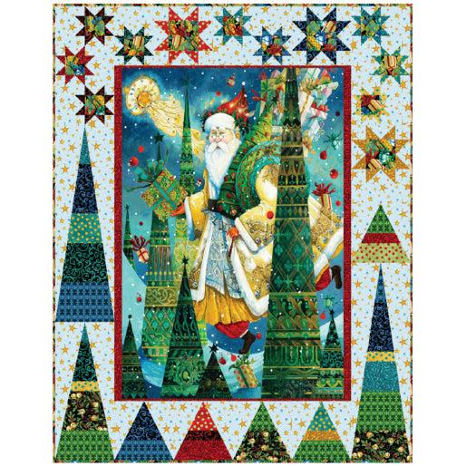 Christmas Spirit Hope Quilt Kit-Benartex Fabrics-My Favorite Quilt Store