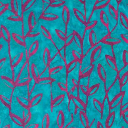 Chroma Batiks Caribbean Vines Batik Fabric-Moda Fabrics-My Favorite Quilt Store