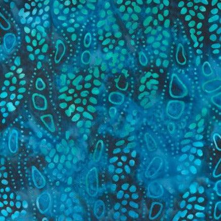 Chroma Batiks Midnight Dots Batik Fabric