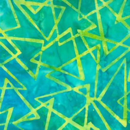 Chroma Batiks Sea Triangles Batik Fabric-Moda Fabrics-My Favorite Quilt Store