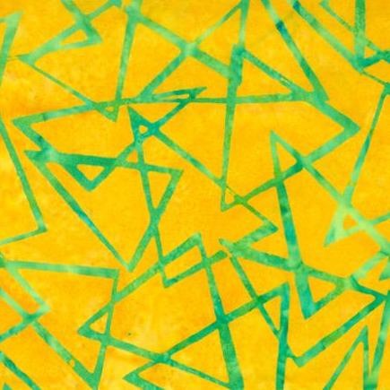 Chroma Batiks Sunshine Triangles Batik Fabric-Moda Fabrics-My Favorite Quilt Store