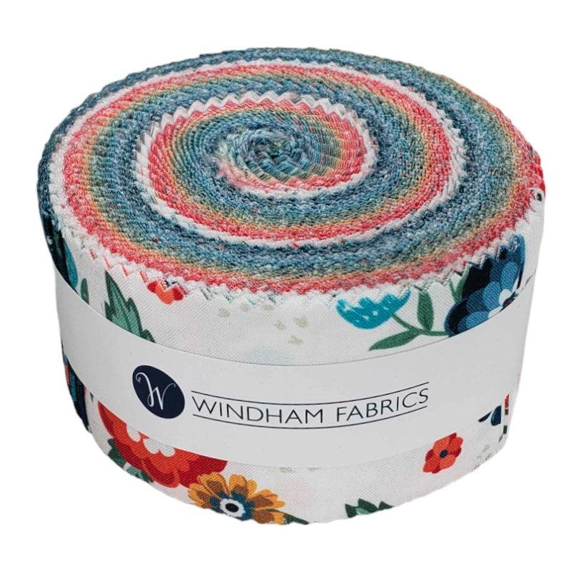 Clover & Dot 2 1/2" Jelly Roll-Windham Fabrics-My Favorite Quilt Store