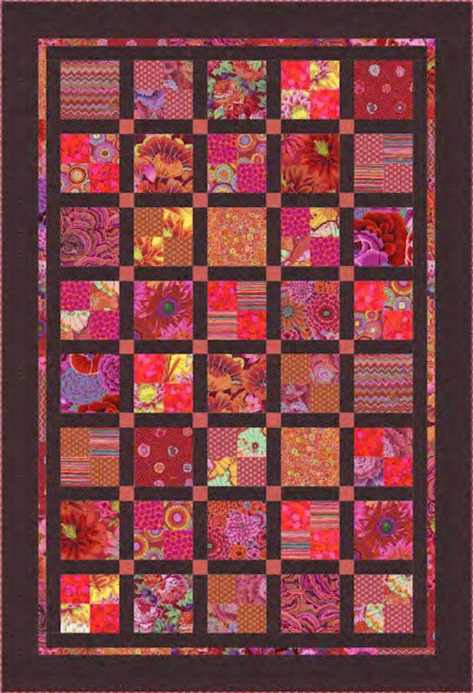 College Bound Kaffe Vineyard Colorway Quilt Kit-Free Spirit Fabrics-My Favorite Quilt Store