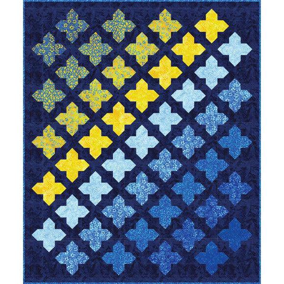 Color Cascade Quilt Pattern - Free Pattern Download