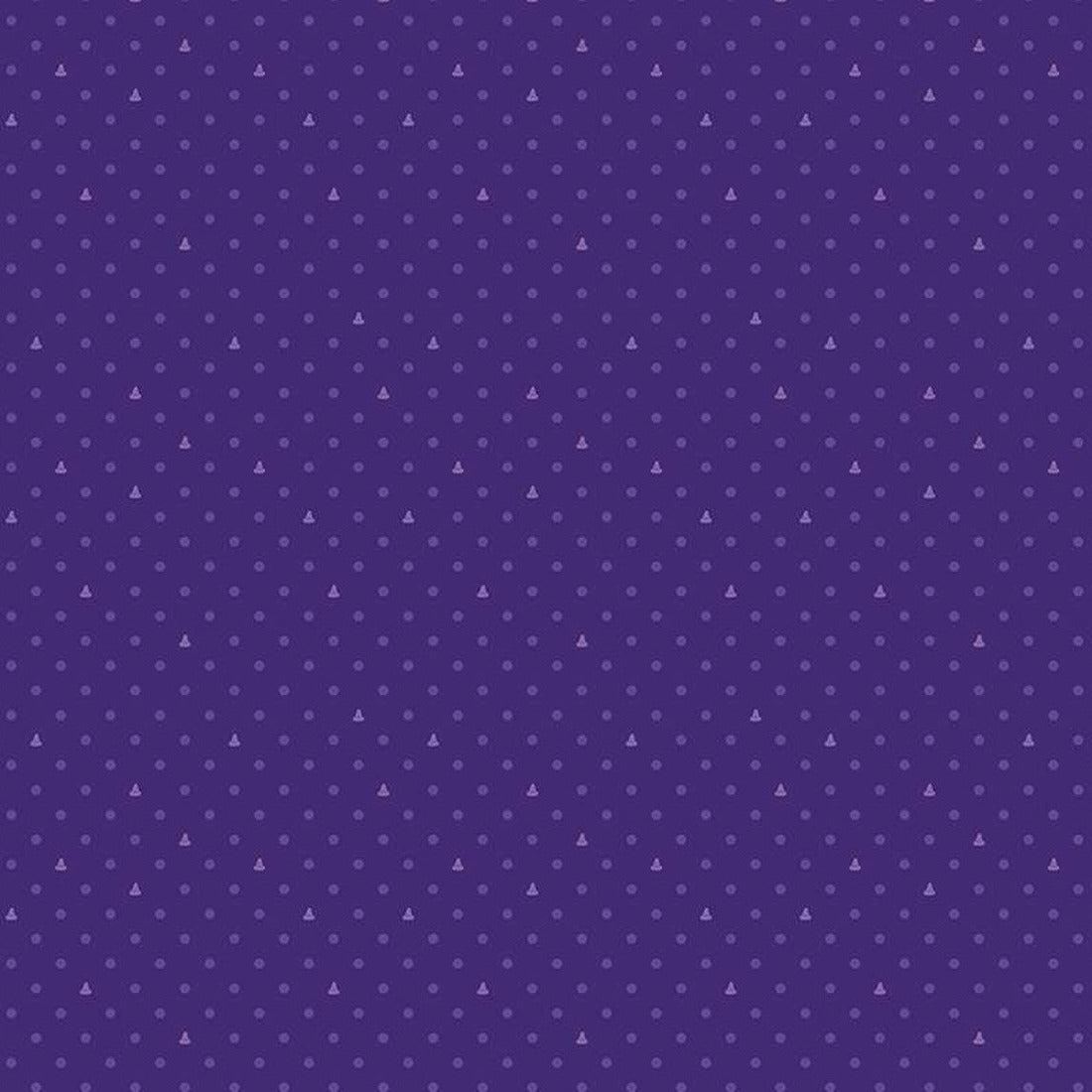 Colors of Kindness ™ Purple Dot Fabric-Riley Blake Fabrics-My Favorite Quilt Store