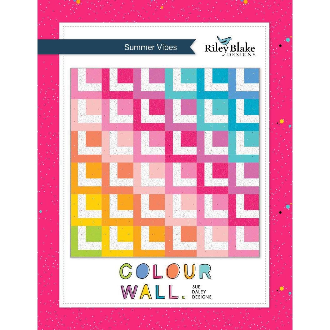 Colour Wall Quilt Pattern - Free Digital Download