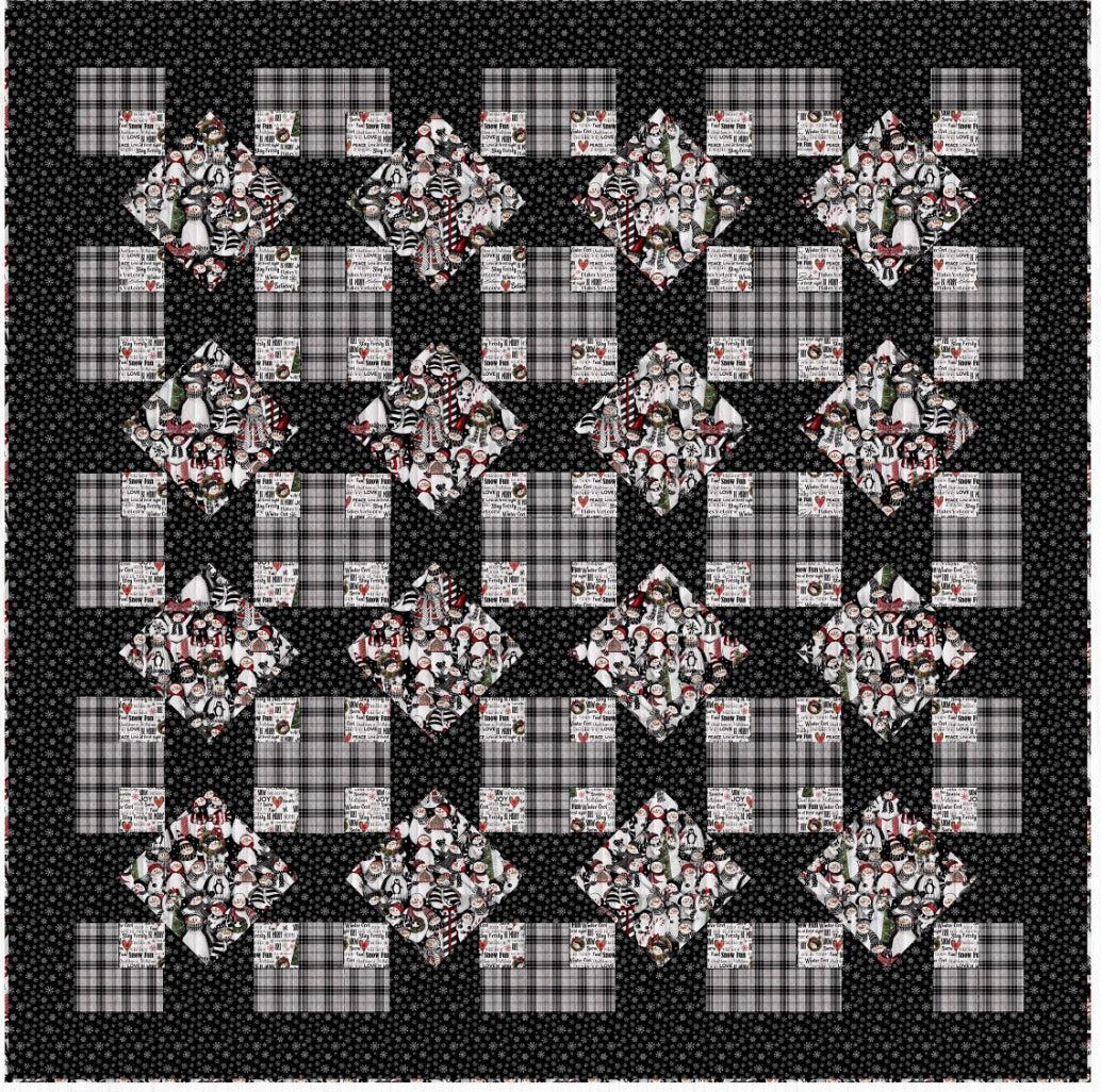 Comfort and Joy Garden Trellis Quilt Pattern - Digital Download-Camelot Fabrics-My Favorite Quilt Store