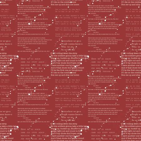 Coming Home Barn Red Cadence Fabric