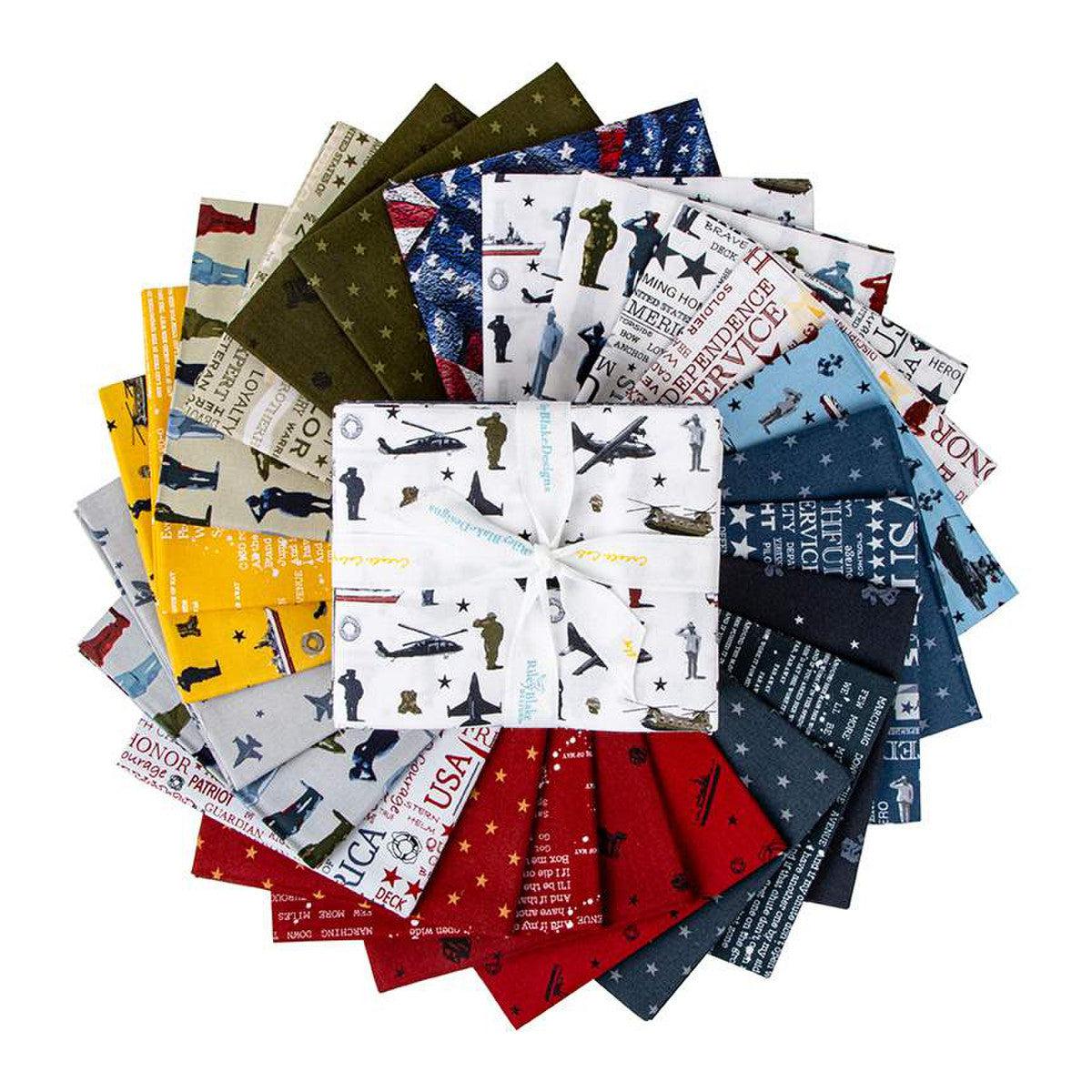 Coming Home Fat Quarter Bundle 24pc.-Riley Blake Fabrics-My Favorite Quilt Store