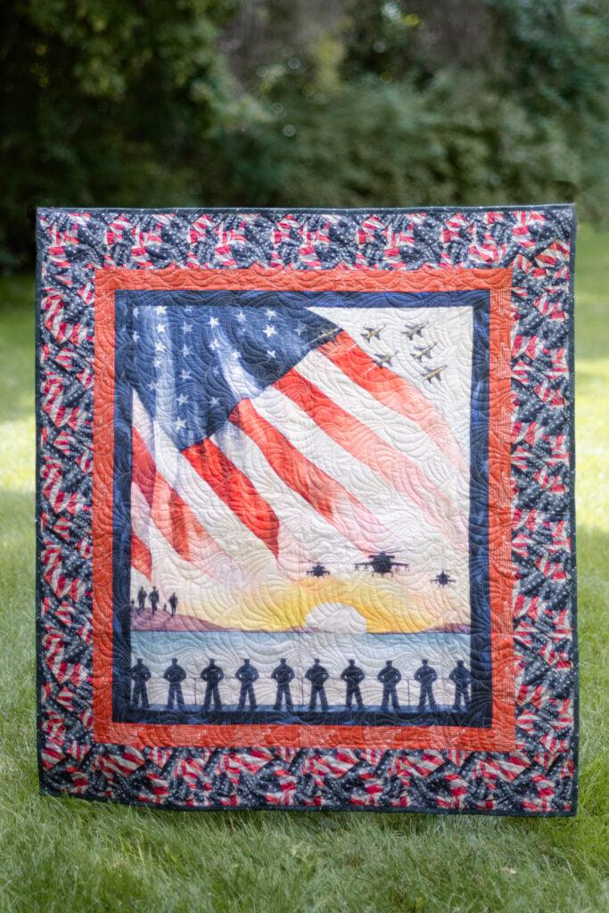 Coming Home I'm Coming Home Panel Quilt Kit-Riley Blake Fabrics-My Favorite Quilt Store