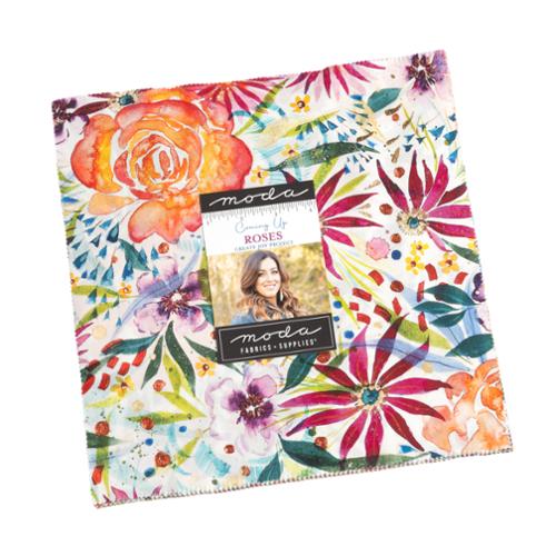 Coming Up Roses 10" Layer Cake-Moda Fabrics-My Favorite Quilt Store