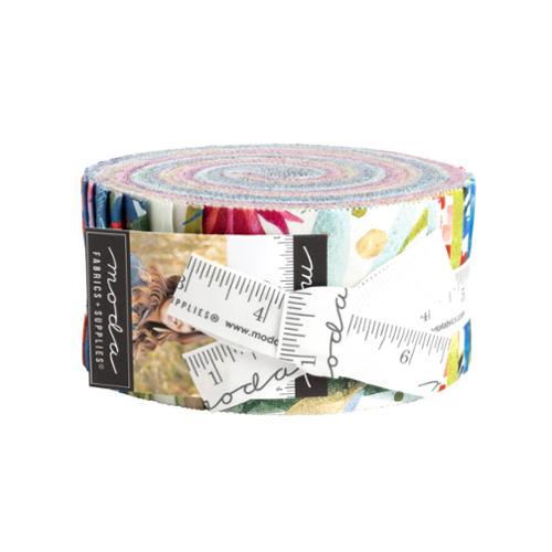 Coming Up Roses 2 1/2" Jelly Roll-Moda Fabrics-My Favorite Quilt Store