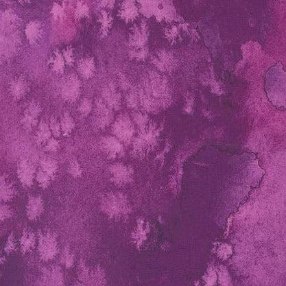 Coming Up Roses Amethyst Flow Watercolor Fabric