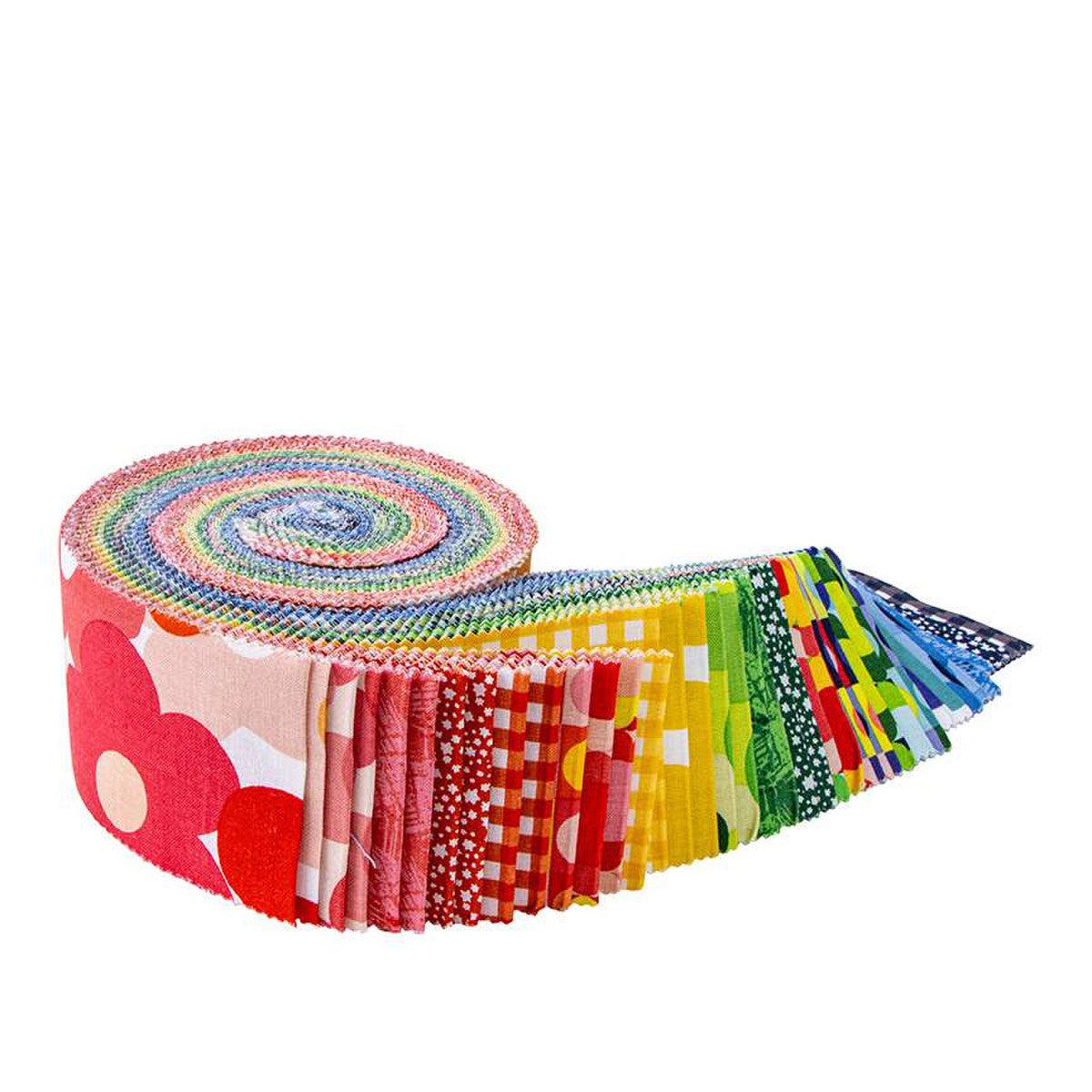 Copacetic 2 1/2" Jelly Roll-Riley Blake Fabrics-My Favorite Quilt Store