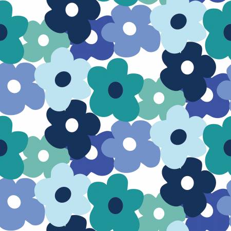 Copacetic Blueberry Main Fabric-Riley Blake Fabrics-My Favorite Quilt Store