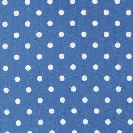 Coriander Colors Blue Big Dot Fabric
