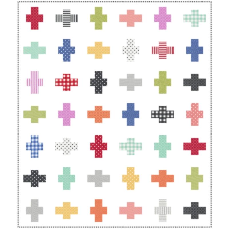Coriander Colors Positively Charming Quilt Kit