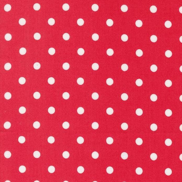 Coriander Colors Red Big Dot Fabric